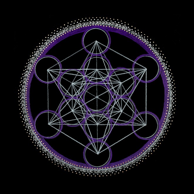 13_Metatrons Cube - Third Eye
